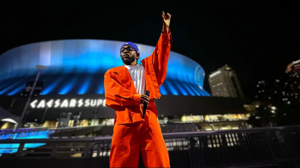 Kendrick Lamar se presentará en el medio tiempo  del Super Bowl LIX, a esta hora empieza.