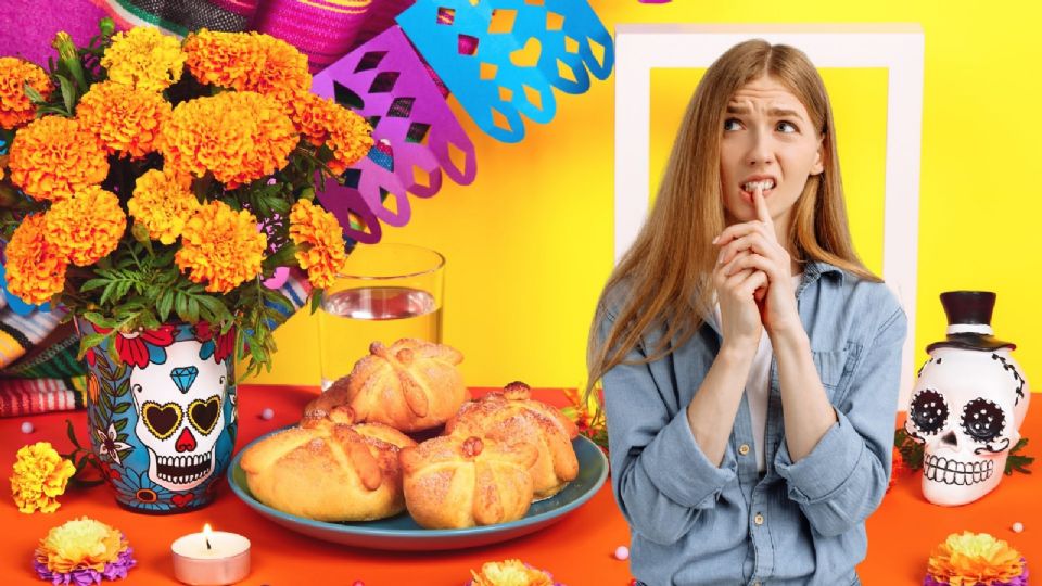 El día de Muertos es una ceremonia que preserva la memoria y celebra la vida y la muerte. ¿Qué pasa si me como los alimentos de la ofrenda?