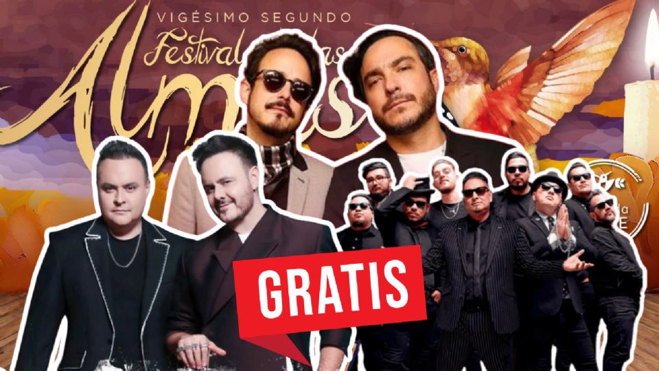 ‘Festival de las Almas 2025’ Fechas y Cartel completo: Río Roma, Inspector, Motel y más en pueblo mágico de EDOMEX totalmente GRATIS.