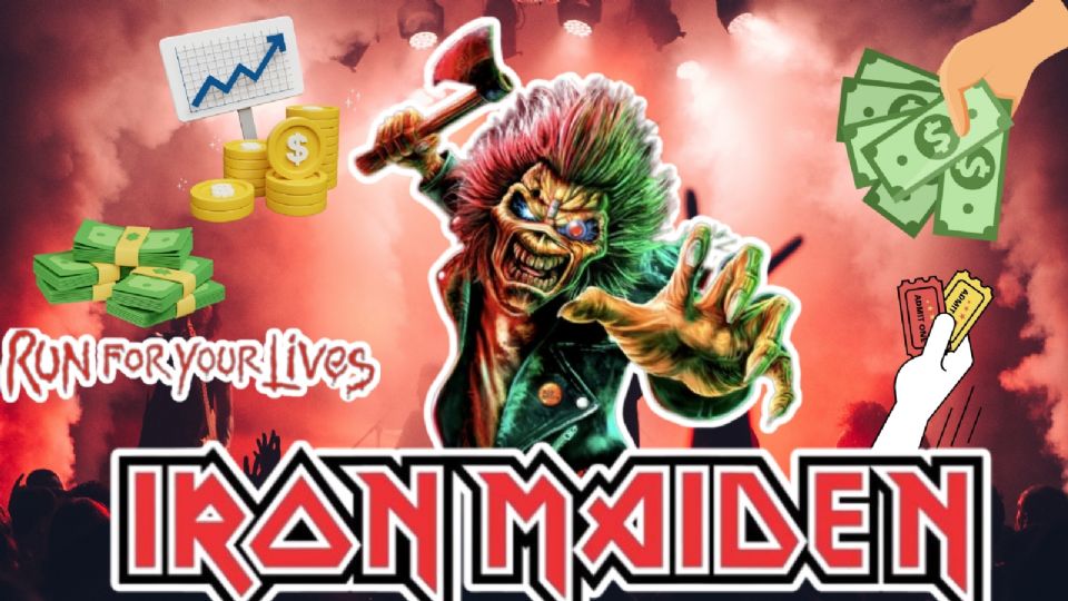 Iron Maiden México 2026, esto incluye cada uno de los boletos.