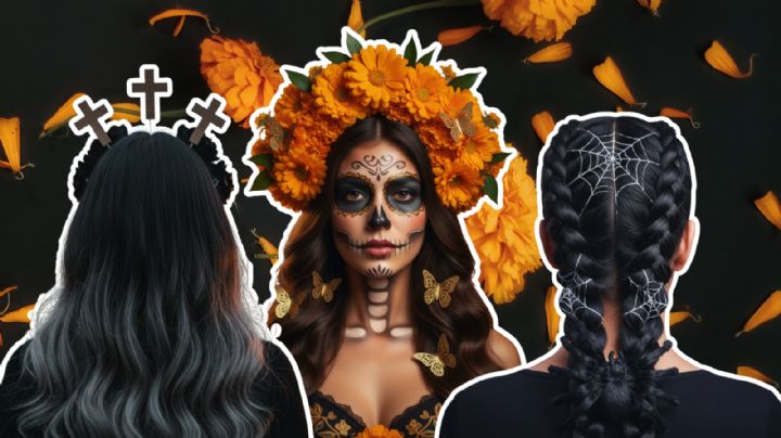 Peinados Locos: 5 ideas sencillas para hacerlos este Día de Muertos 2025