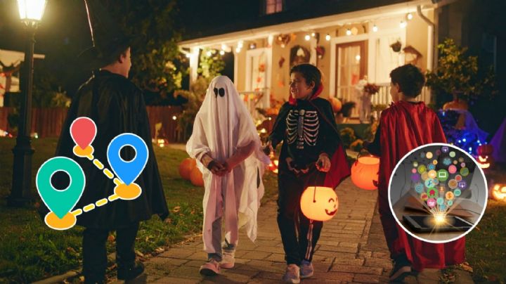 ¿Vas a pedir dulces en Halloween? Esta es la mejor ruta para ir con tus hijos