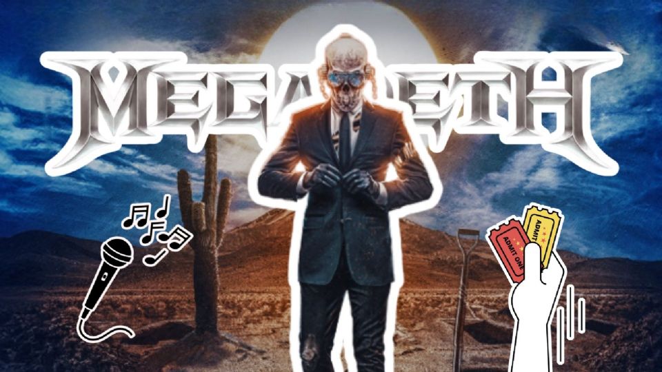 Megadeth vuelve a México con su gira de despedida “This Was Our Life”, listo para entregar espectáculos legendarios: Fechas y precio.