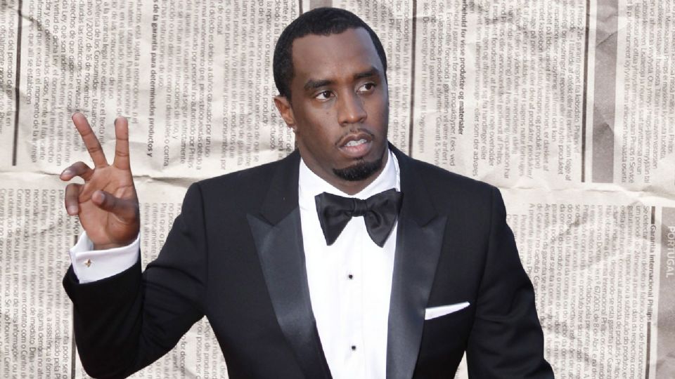 Sean Diddy Combs y los príncipes Harry y William.