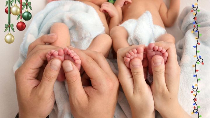 Así es la primera Navidad de Martha Higareda y su esposo tras dar a luz a sus gemelas (VIDEO)