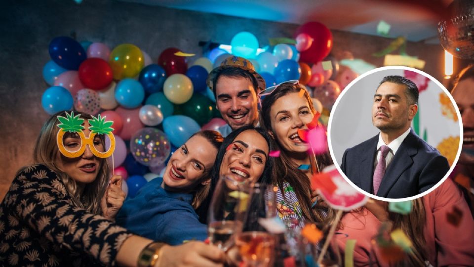 Fiesta temática de Omar García Harfurch.