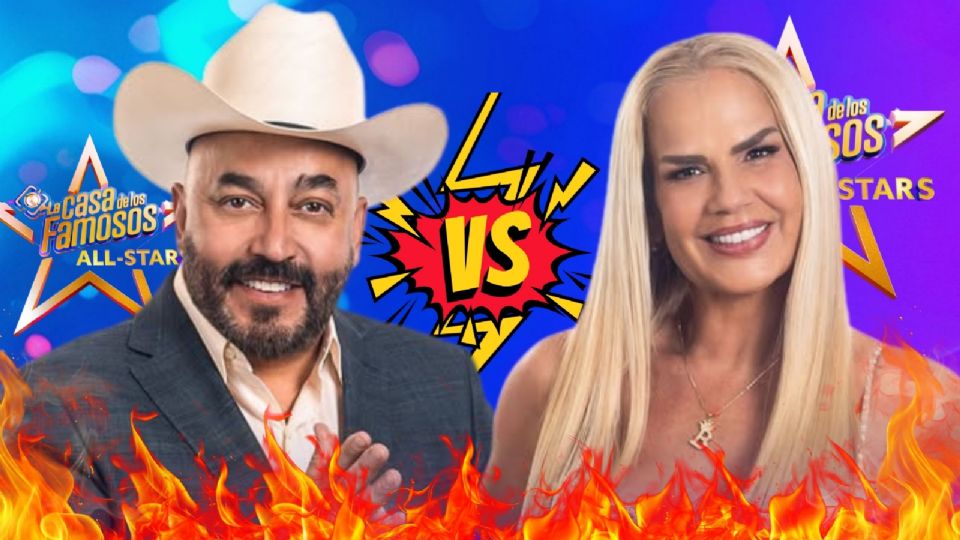 La Casa de los Famosos All Stars, nos deja una gran discusión entre Lupillo Rivera y Niurka Marcos.