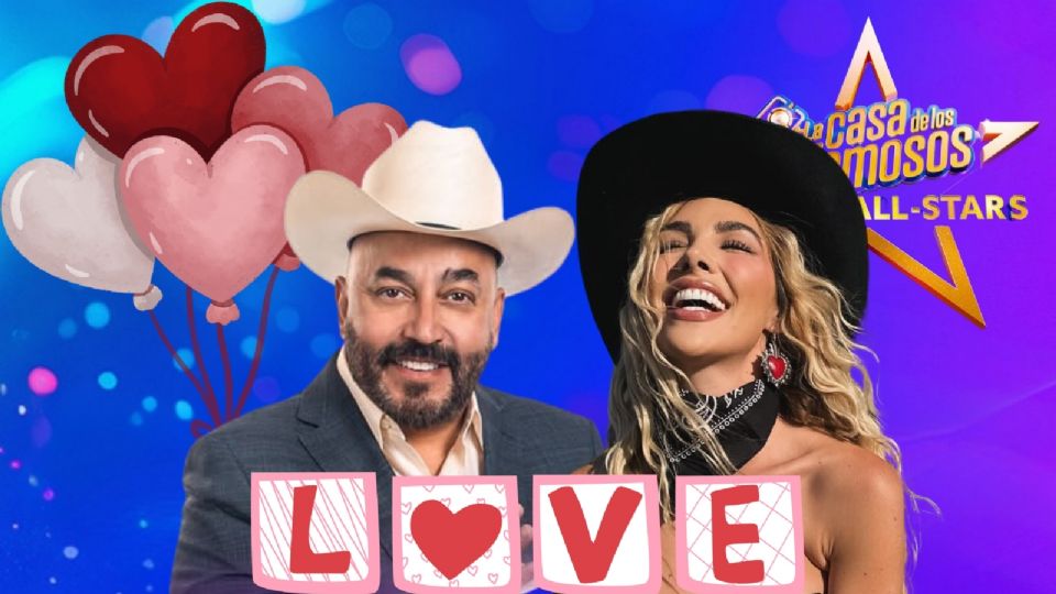 Erubey de Anda y Lupillo Rivera Son los protagonistas de la historia de amor de esta temporada en La Casa de los Famoso All Stras.