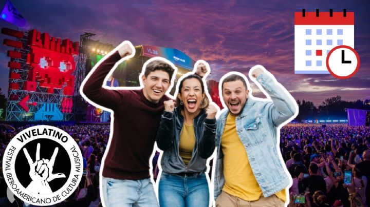 Vive Latino 2025 revela horarios oficiales por día y escenarios, ¿qué artistas se empalman?