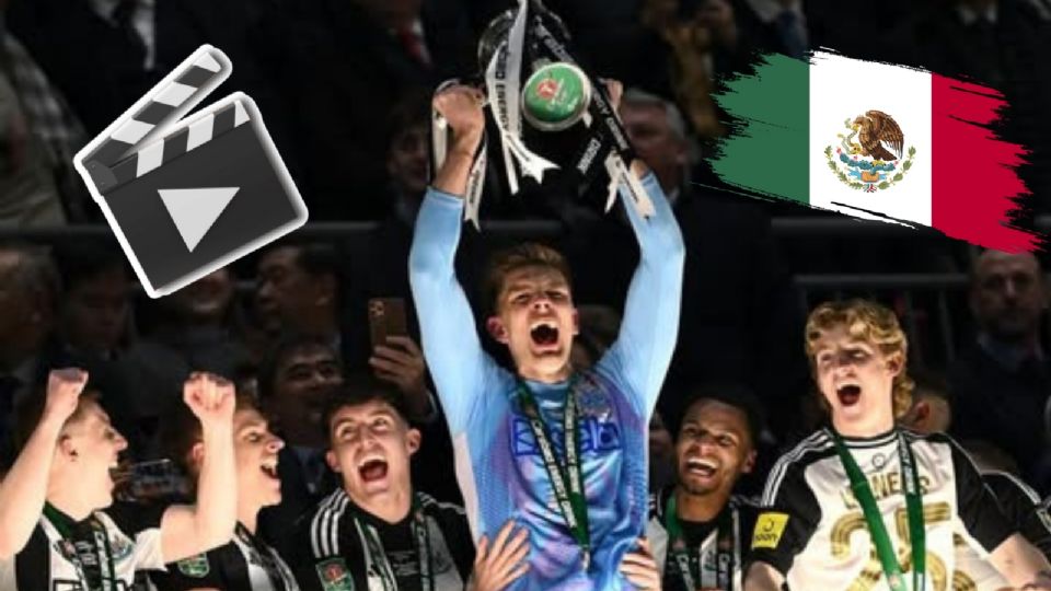 Newcastle es campeón y en México sabemos festejar al estilo de Santiago Muñez.