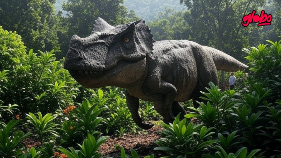 Este es el parque de dinosaurios gigantes de Edomex