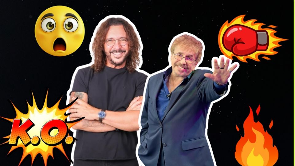 Oscar Burgos y Tony Balardi, protagonizan fuerte pelea en vivo.