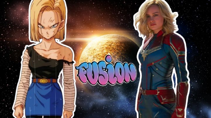 Así luciría la fusión de Androide 18 y Capitana Marvel, según la inteligencia artificial