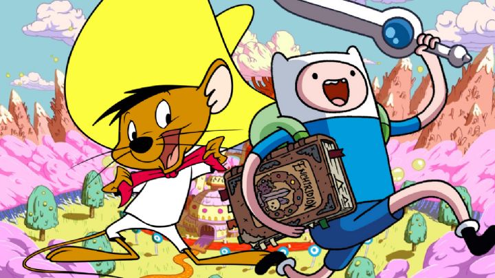 Así luciría la fusión de Finn, de Hora de Aventura, y Speedy González, según la IA