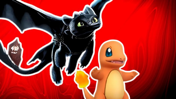 Así luciría la fusión de Charmander de Pokémon y Chimuelo de Cómo entrenar a tu dragón según la Inteligencia Artificial