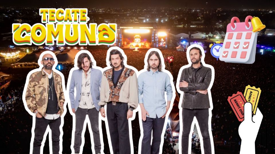 Tecate Comuna 2025, cartel completo, fecha de venta de boletos y todo lo que debes saber del posible regreso de Zoé a Puebla.