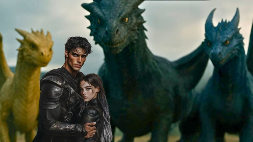 Así lucirían los personajes de los libros Alas de Sangre en la vida real según la Inteligencia Artificial.