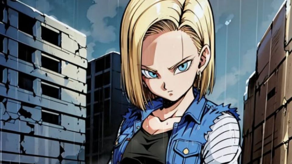 ¿Cuánto mediría Androide 18 de Dragon Ball Z en la vida real, según la IA?