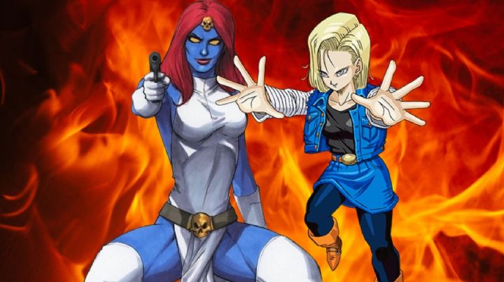 Así luciría la fusión de Androide 18 y Mística, de X-Men, según la inteligencia artificial