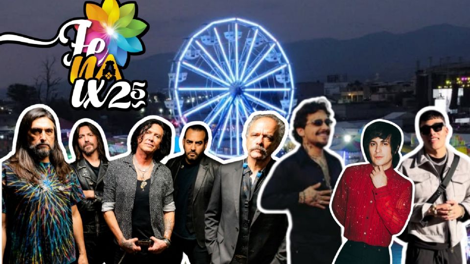 Feria Nacional de Ixtapaluca 2025, cartel completo y artistas que se presentan en la edición de este año.