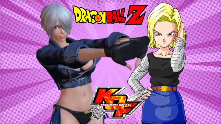 Así luciría la fusión de Androide 18 de Dragon Ball Z y Ángel de KOF, según la inteligencia artificial