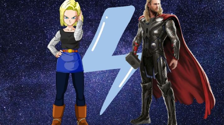 Así luciría la fusión de Androide 18 y Thor, según la inteligencia artificial