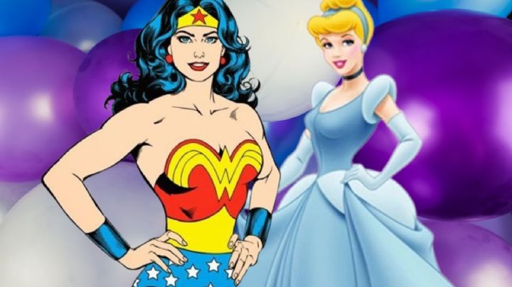 Así luciría la fusión de La Cenicienta y Mujer Maravilla, según la inteligencia artificial