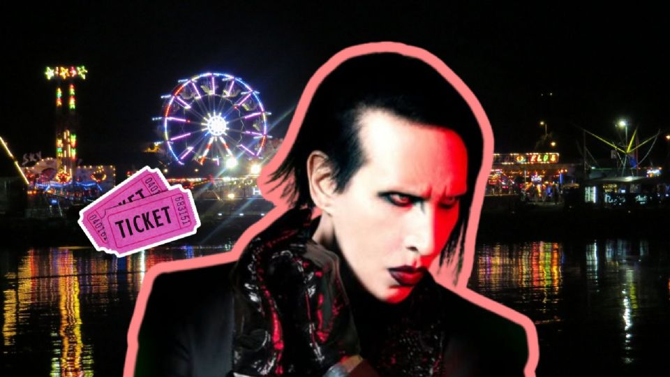 Marilyn Manson se presentará en Feria Nacional Potosina 2025.