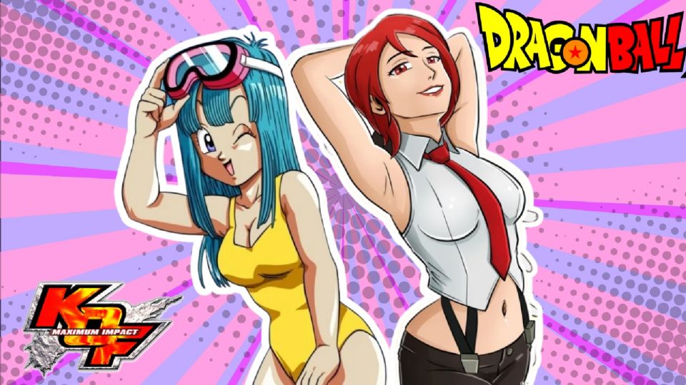 Fusión de Maron de Dragon Ball Z y Vanessa de KOF