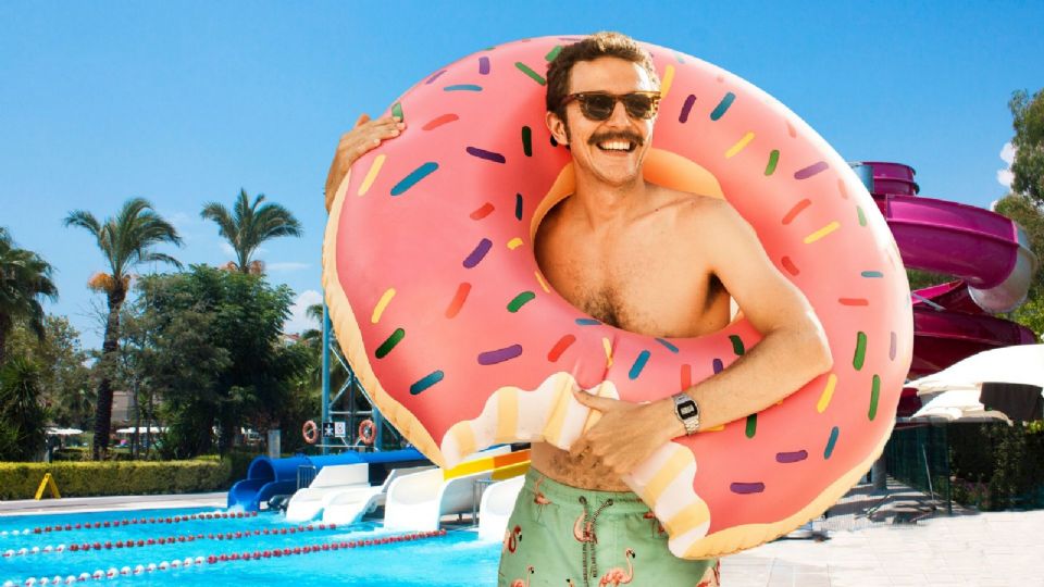 El balneario de Hidalgo con manantial termal.