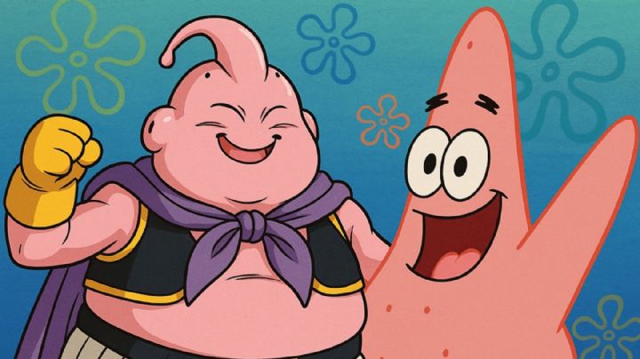 Así luciría la fusión de Patricio de Bob Esponja y Majin Buu, según la inteligencia artificial