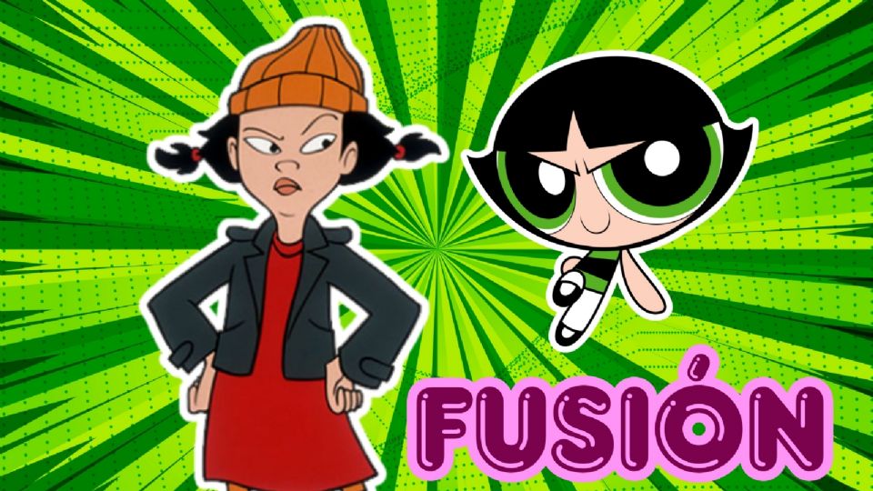 Fusión de Ashley Spinelli del Recreo y Bellota de Las Chicas Superpoderosas.