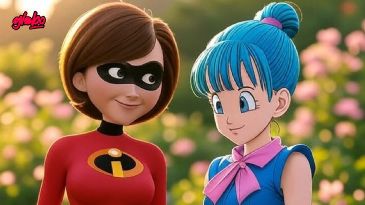 Así luciría la fusión de Bulma y Elastigirl de Los Increíbles, según la inteligencia artificial