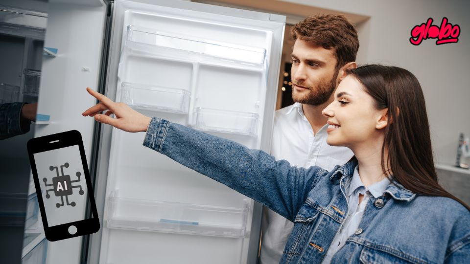 La inteligencia artificial te ayuda a identificar la falla y arreglar tu nevera. 
