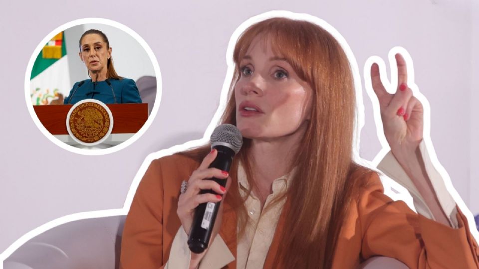 Jessica Chastain, actriz ganadora del Oscar, se encuentra de visita en México para promocionar la película “Dreams”.
