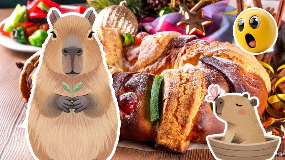 Esta rosca de reyes de capibaras es una pieza de repostería que se caracteriza por ser aesthetic: ¿Cuánto cuesta y dónde conseguirla?
