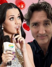 Foto descriptiva de: Katy Perry y Justin Trudeau comparten su amor en redes