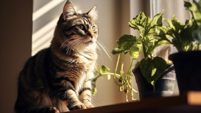 ¿Qué tipos de plantas de interior son seguras para tus gatos?