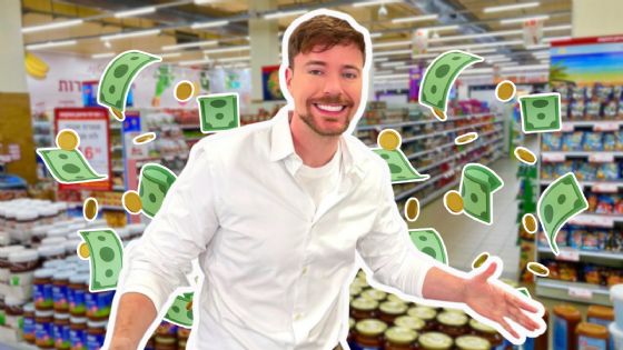 Mexicano gana reto de MrBeast y se lleva premio tras permanecer 200 días en un supermercado
