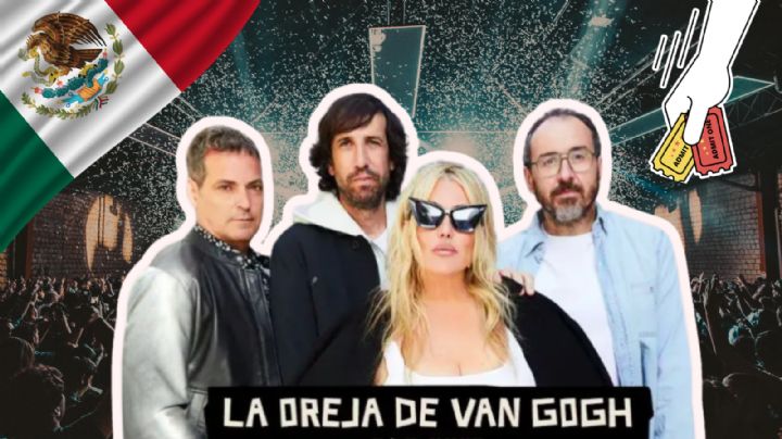 La Oreja de Van Gogh México 2027: Fechas, preventa y precio de boletos para conciertos en CDMX, Guadalajara y Monterrey