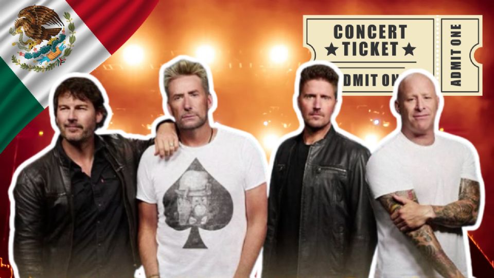 Nickelback se presentará en unos de los recintos más importantes en la CDMX: Fechas y preventa de boletos.