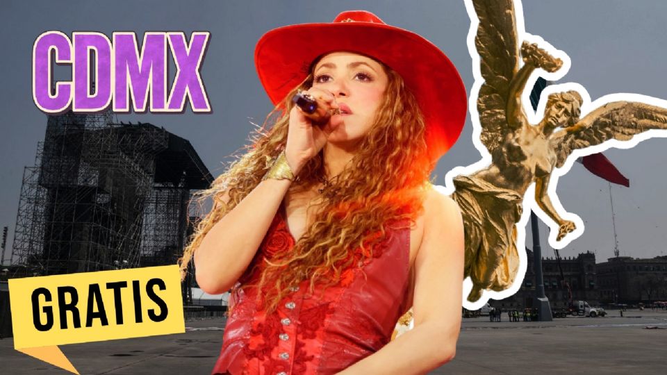Shakira México 2026, todo lo que debes saber del concierto GRATIS en el Zócalo de la CDMX.