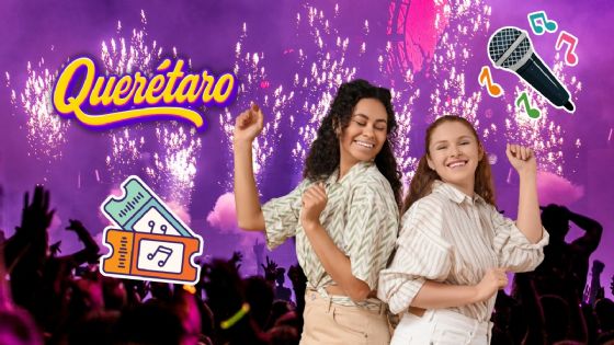 Cartelera de conciertos para este fin de semana 27, 28 de febrero y 1 de marzo 2026 en Querétaro