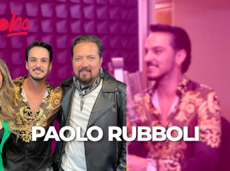Paolo Rubboli promociona su sencillo "Muchacha Triste" en Café Globo