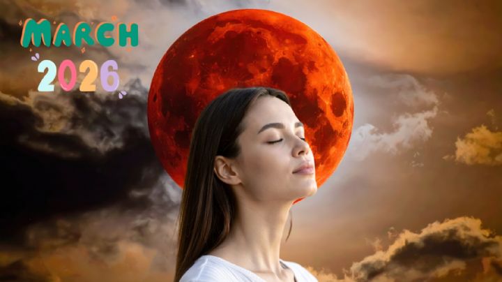 Calendario astronómico de marzo 2026: Luna de sangre, desfiles planetarios imperdibles y lluvia de estrellas