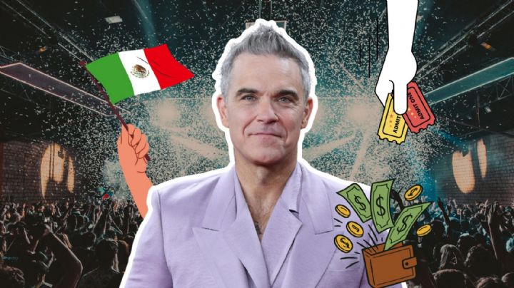 Robbie Williams México 2026: Este es el precio del boleto más caro y más barato para sus conciertos en CDMX