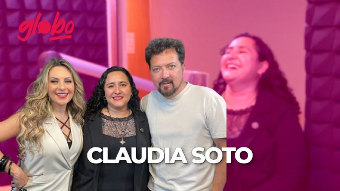 Claudia Soto promociona "Alma de Lobo" en Café Globo