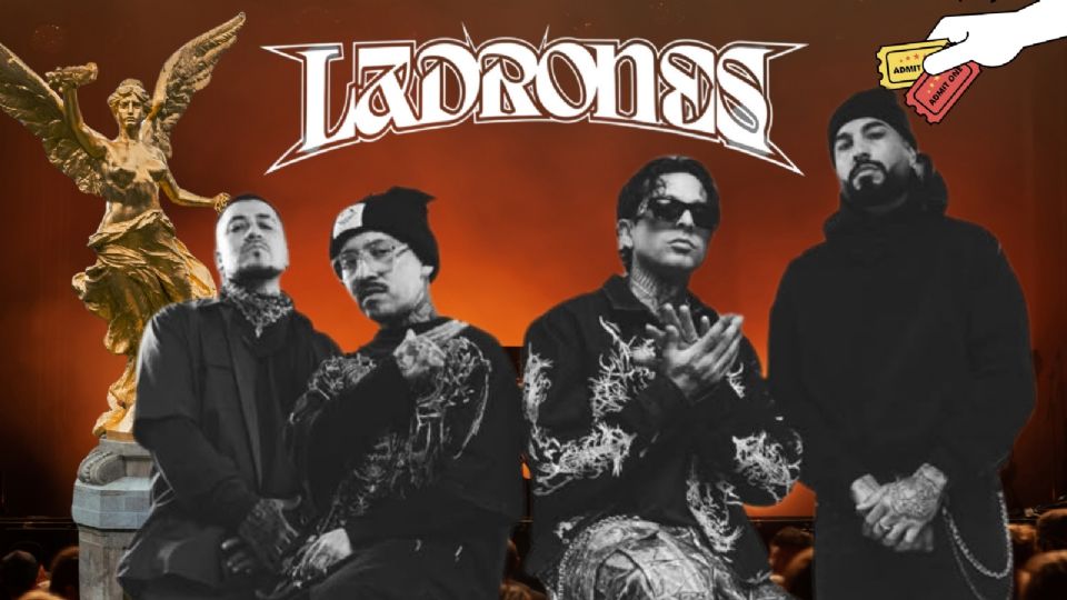 Ladrones México 2026, todo sobre su concierto en el pabellón oeste.