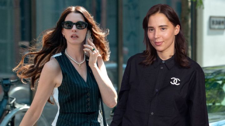 Majo Aguilar llega a evento de 'El Diablo Viste a la Moda' en CDMX: ¿Saldrá en la película?