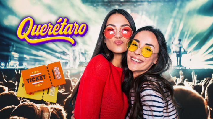 Cartelera de conciertos para este fin de semana 11, 12 y 13 abril 2026 en Querétaro